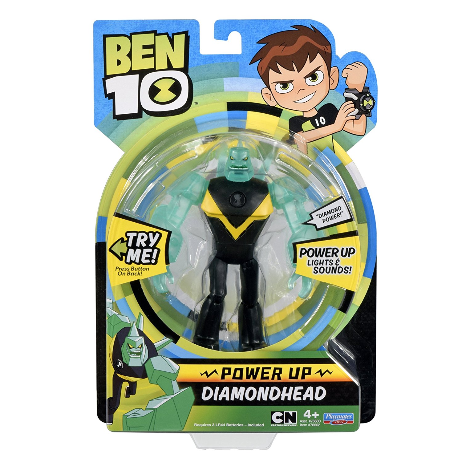 Ben 10 Diamondhead Power Up figurine - Forts and Fairies