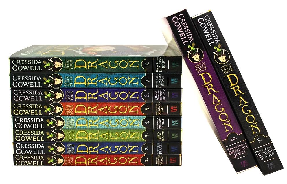 how to train your dragon books in order