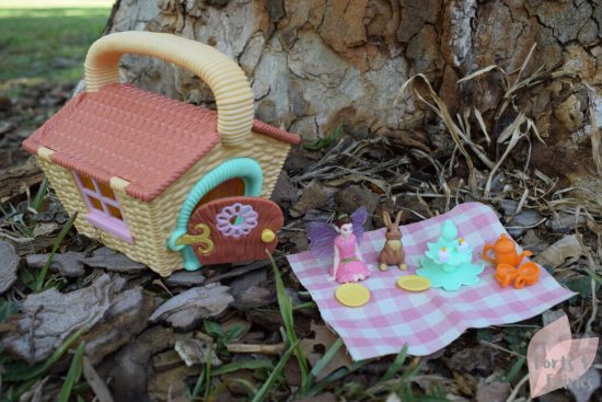 Miniature Fairy Garden Picnic Basket w/ Gingham Cover Buy 3 Save $5 